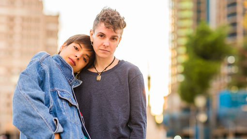 Young couple