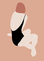 Woman in Swimsuit