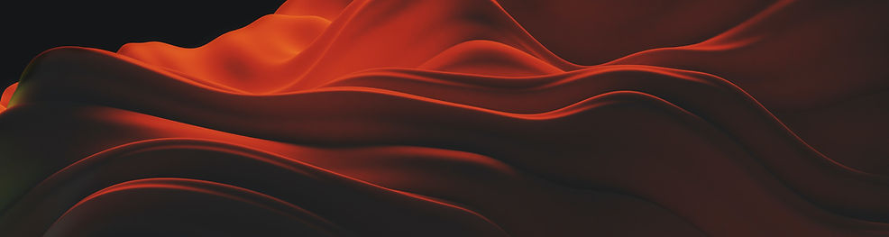 Red Fabric Waves