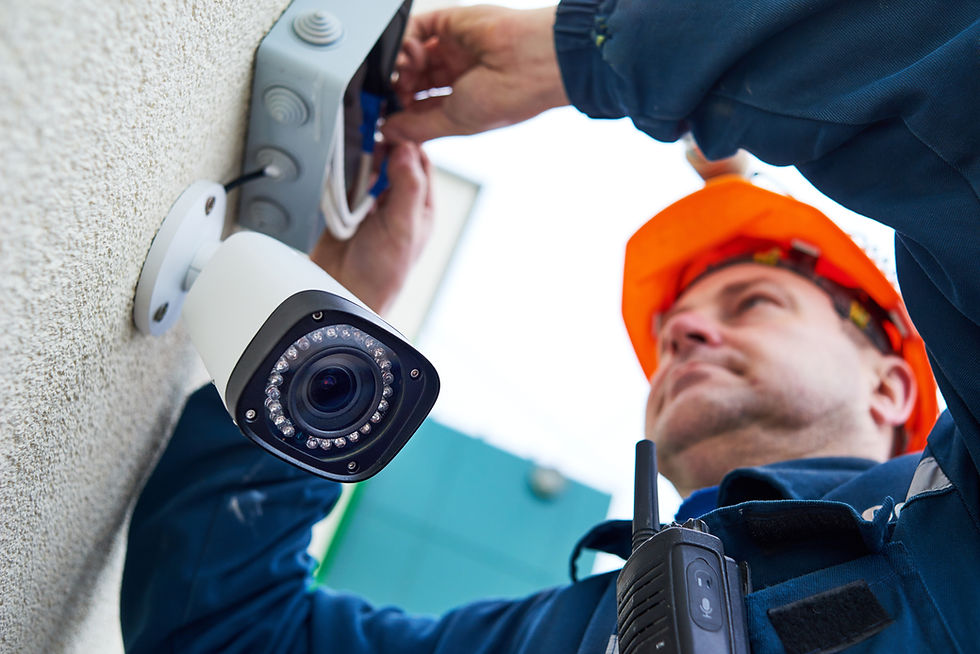 Installation de la vidéosurveillance