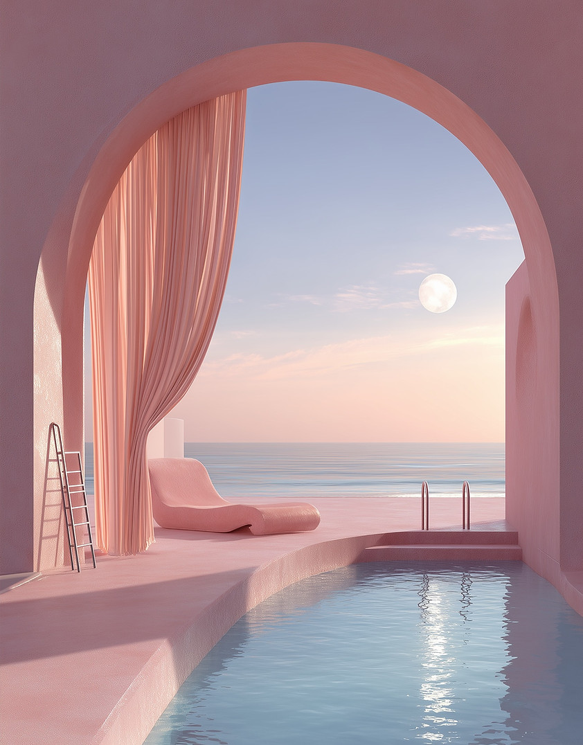 Pink Pool Retreat