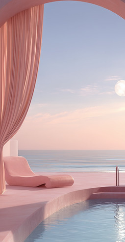 Pink Pool Retreat