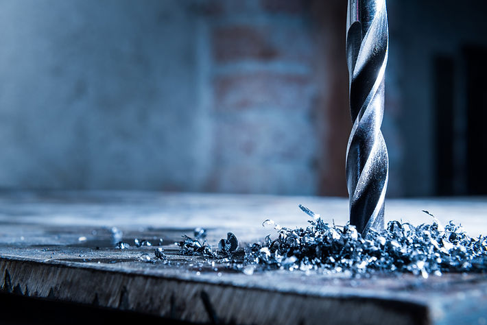 Drill On Metal Surface