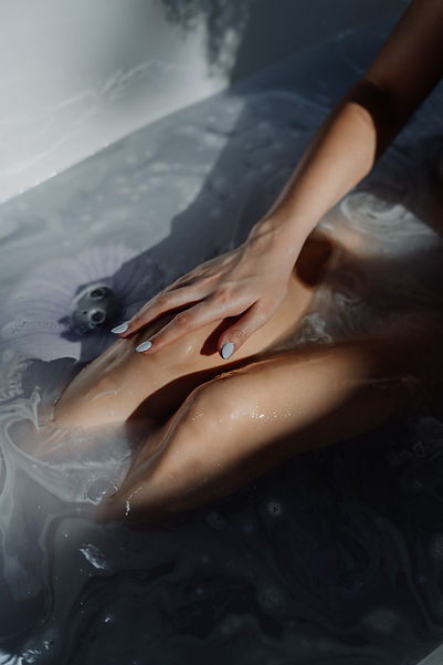 Relaxing Bath Scene