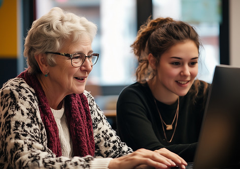Intergenerational Laptop Usage