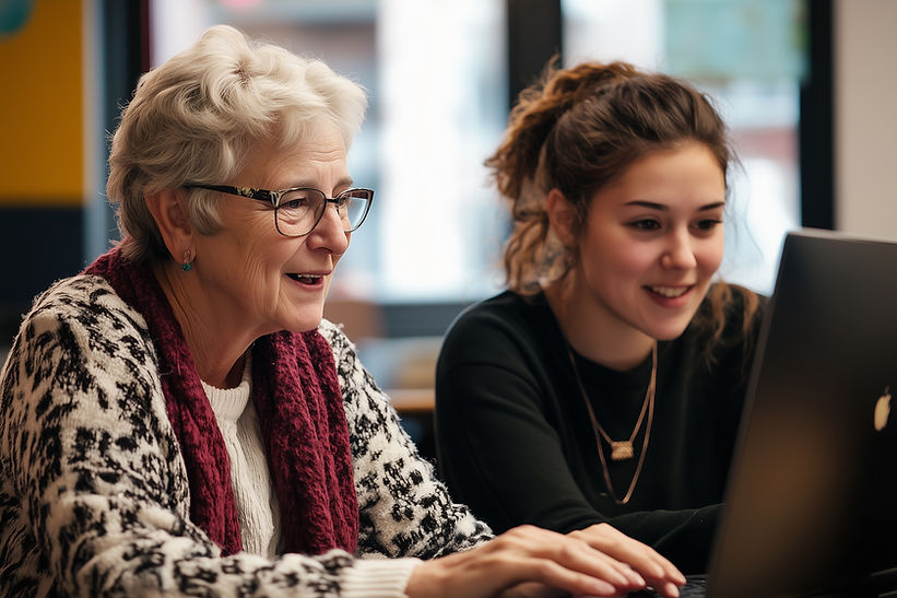 Intergenerational Laptop Usage