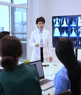 Doctors Analyzing MRI