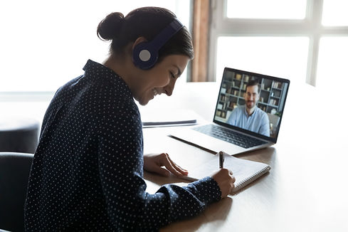 Appel vidéo professionnel