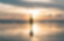 Le coucher du soleil
