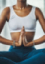 Hands in Prayer Pose