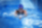Swimmer in Blue Pool