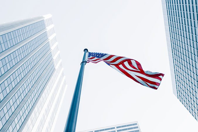 American Flag View