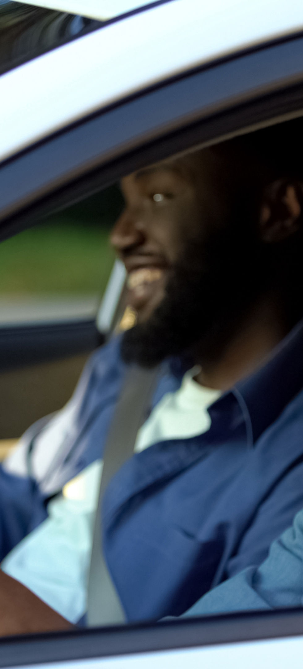 Father Teaching Driving