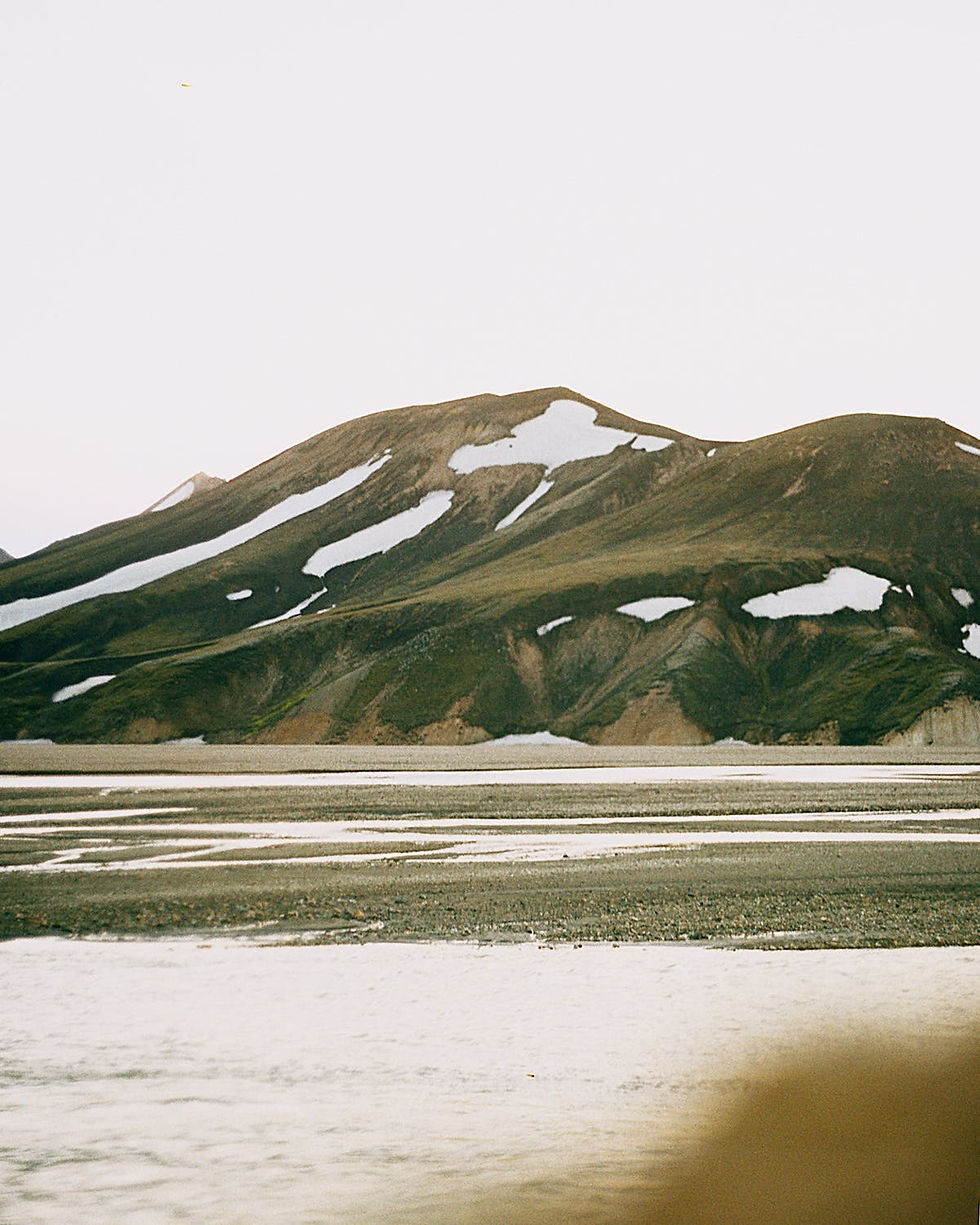 Snow-Capped Mountain Landscape