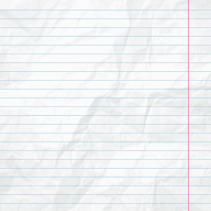 Ruled Notebook Paper