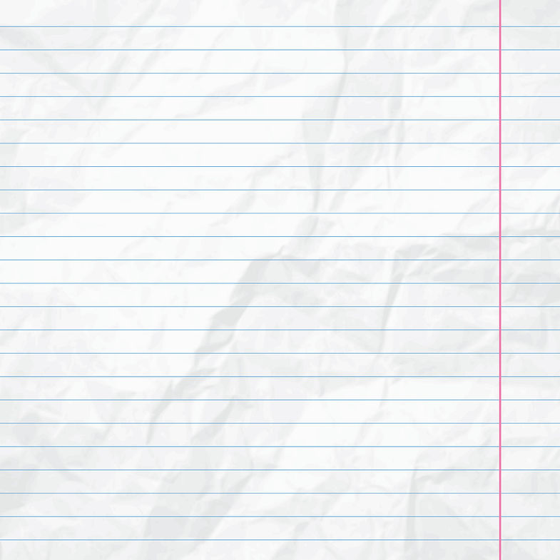 Ruled Notebook Paper