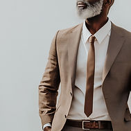 Man in Brown Suit