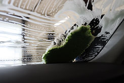 Cleaning Car Window