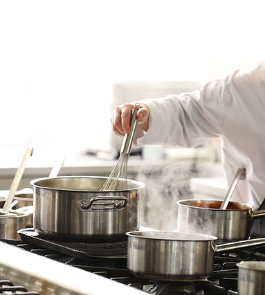 Chef Cooking Scene