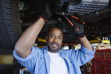 Car Mechanic Working