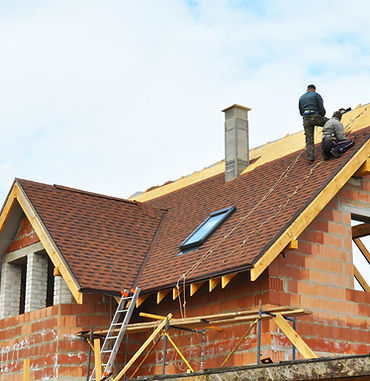 Roof repair on house project