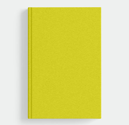Yellow Hardcover Book