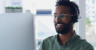 Smiling with a Headset