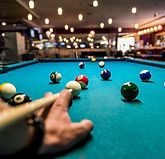 Playing Pool Game