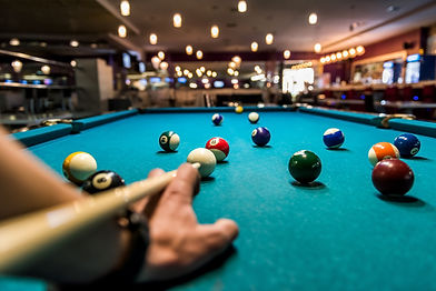 Playing Pool Game