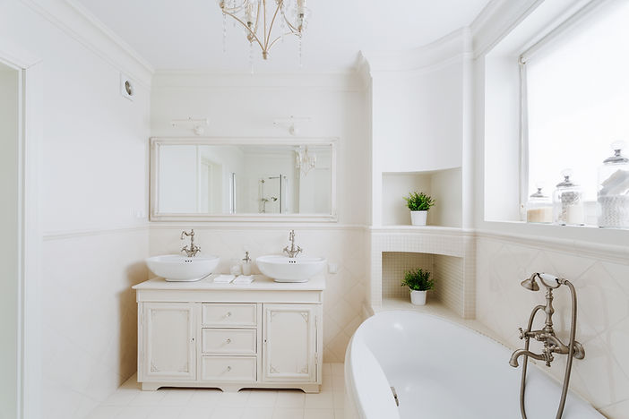 Salle de bain épurée