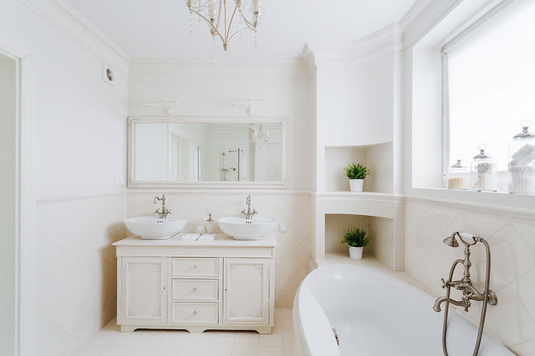Salle de bain épurée