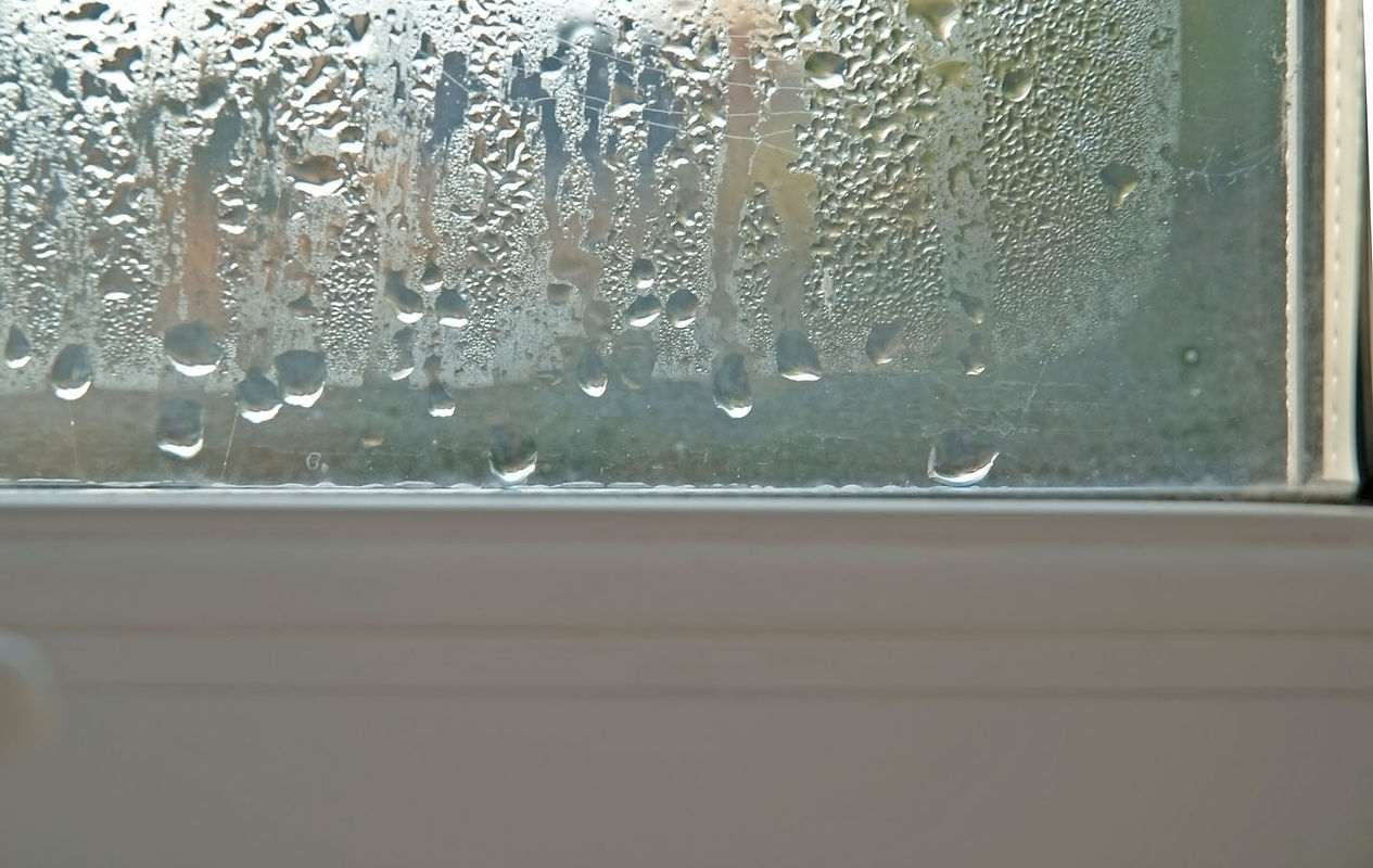 Condensation on Window. Image shot 2010. Exact date unknown