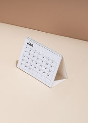 January Desktop Calendar