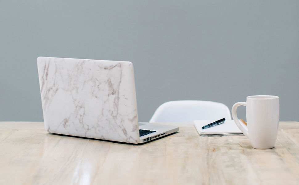 Laptop And Mug
