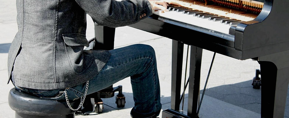 Playing the Piano in the Street