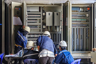 Fixação de linhas de eletricidade
