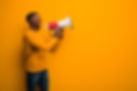 Portrait with Megaphone