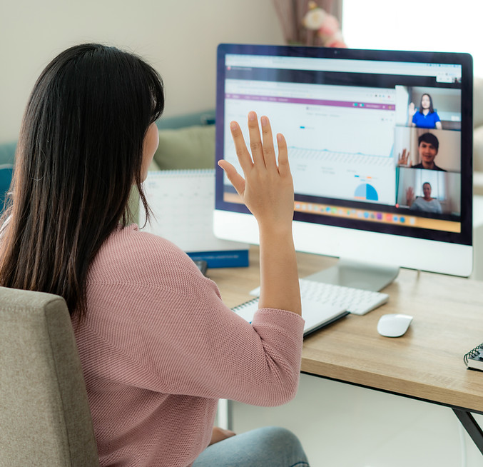 Remote Team Meeting
