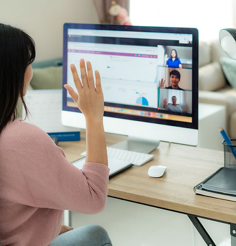 Remote Team Meeting