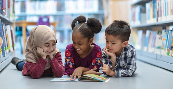 Children in Library