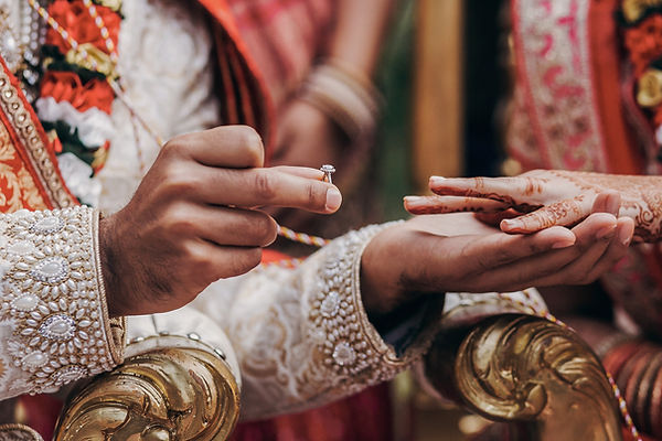 Indian Bride and Groom