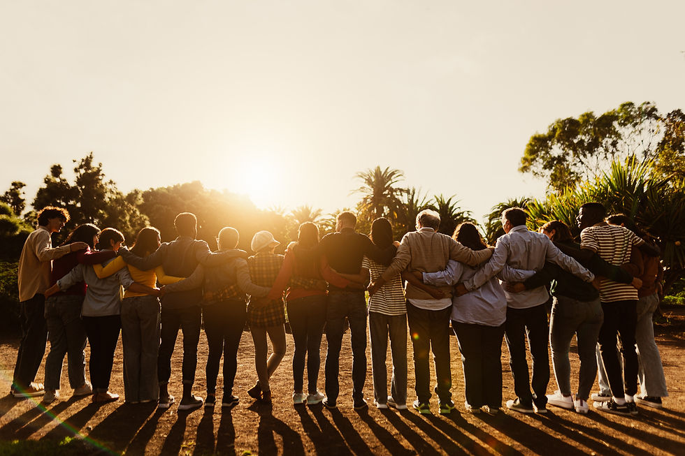 Sunlit Group Hug