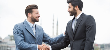 Business Agreement on the Terrace
