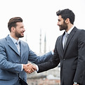 Business Agreement on the Terrace
