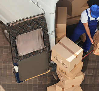 Movers Carrying Packages