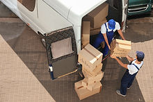 Movers Carrying Packages