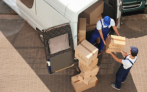 Movers Carrying Packages