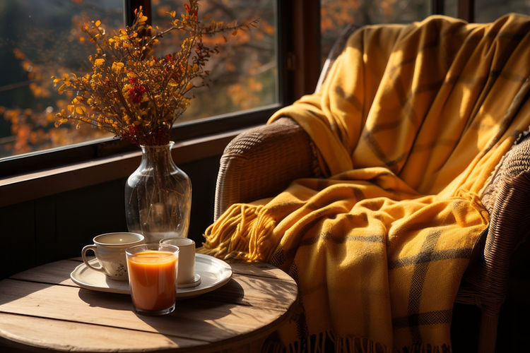 Cozy Autumn Setting