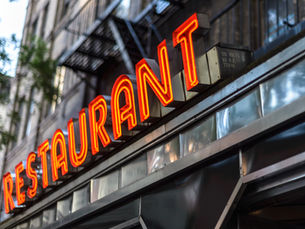 Available commercial space suitable for a restaurant