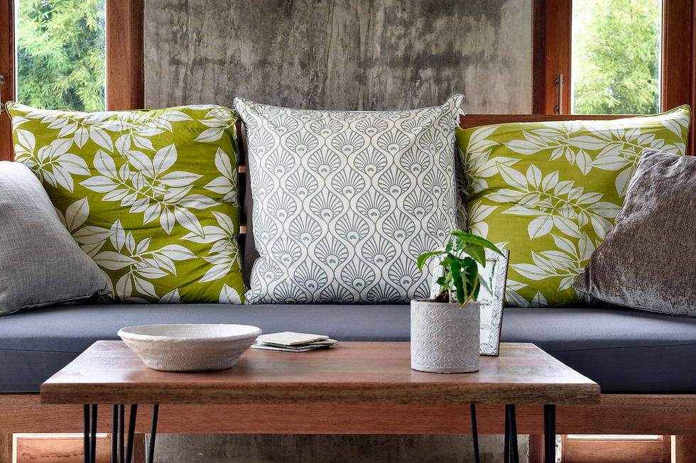 Patterned Pillows